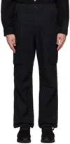 Thisisneverthat Black Regular-fit Cargo Pants In Black