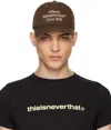 THISISNEVERTHAT BROWN TIMES CAP