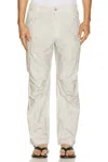 Thisisneverthat Cargo Pant In White