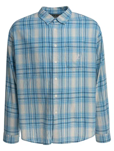 Thisisneverthat ® Check Shirt In Blue