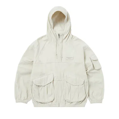Pre-owned Thisisneverthat Corduroy Field Jacket 'stone' | Grey | Men's Size S