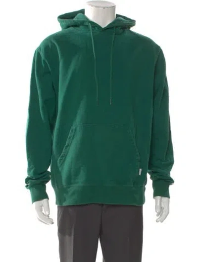 Pre-owned Thisisneverthat Crew Neck Long Sleeve Hoodie In Green