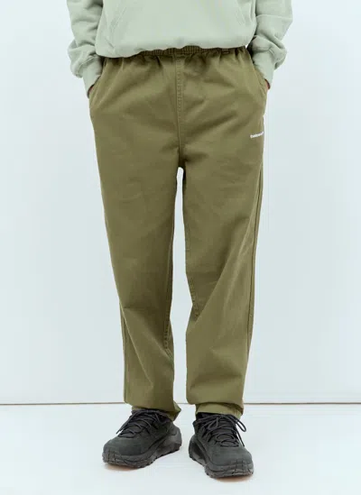 Thisisneverthat Easy Track Trousers In Green