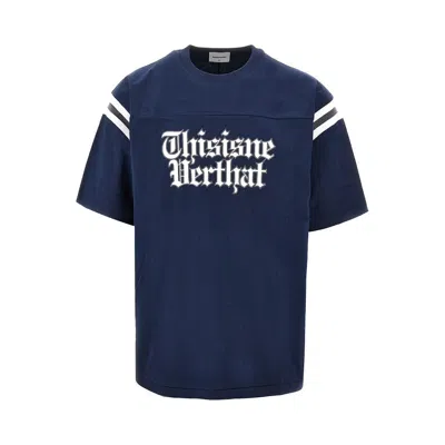 Thisisneverthat 'football' T-shirt