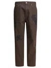Thisisneverthat X Grateful Dead Trousers Brown In Brown