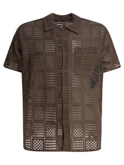 Thisisneverthat X Grateful Dead Shirts Brown