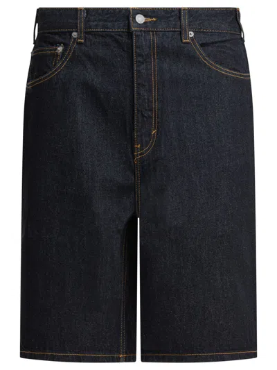 Thisisneverthat Blue Cotton X Grateful Dead Shorts In Black