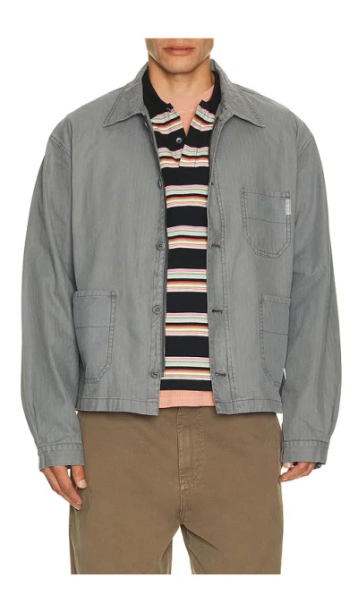 Thisisneverthat Hbt Washed Jacket In Metallic
