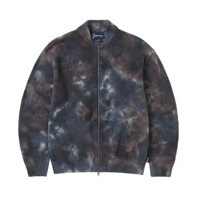 Pre-owned Thisisneverthat Net Knit Jacket 'indigo' | Blue | Men's Size L