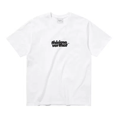 Thisisneverthat Ol-logo Tee In White