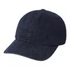 Thisisneverthat Onyx Embossed Denim Cap In Blue
