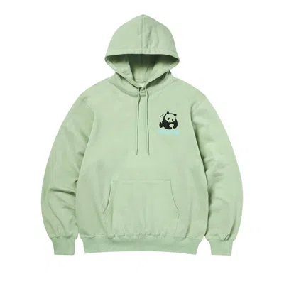 Pre-owned Thisisneverthat Panda Hoodie 'pale Green' | Men's Size Xl