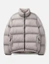 Thisisneverthat Pertex T Overdyed Down Jacket In Neutral