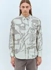 Thisisneverthat Skeletons Shirt In Grey