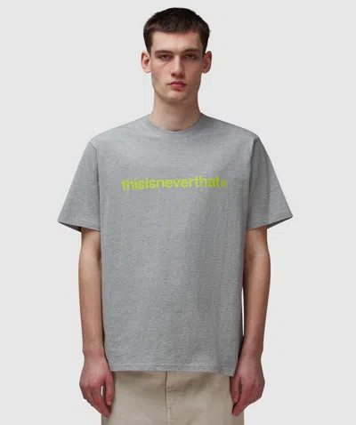 Thisisneverthat T-logo T-shirt In Dark Grey