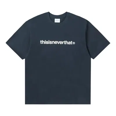 Pre-owned Thisisneverthat T-logo Tee 'navy' | Blue | Men's Size L