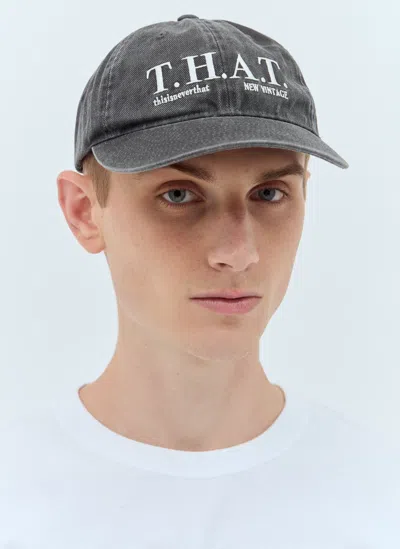 Thisisneverthat T.h.a.t. Baseball Cap In Grey