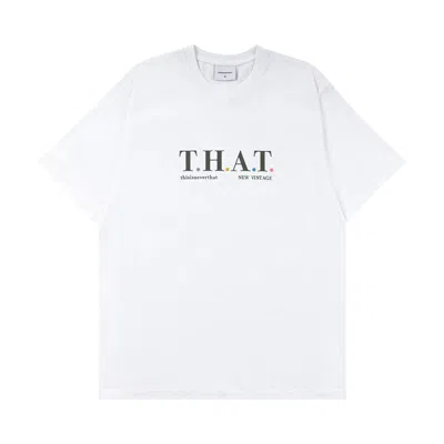 Pre-owned Thisisneverthat T.h.a.t. Tee 'white' | Men's Size L