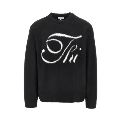 Thisisneverthat Thi Logo Sweater In Black