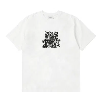 Pre-owned Thisisneverthat This That T-shirt 'white' | Men's Size L