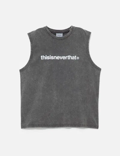 Thisisneverthat T-logo Sleeveless In Gray
