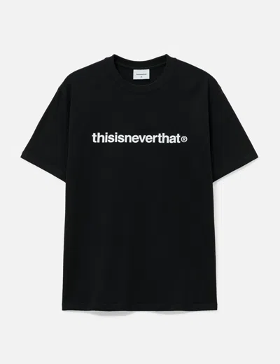 Thisisneverthat T-logo T-shirt In Black