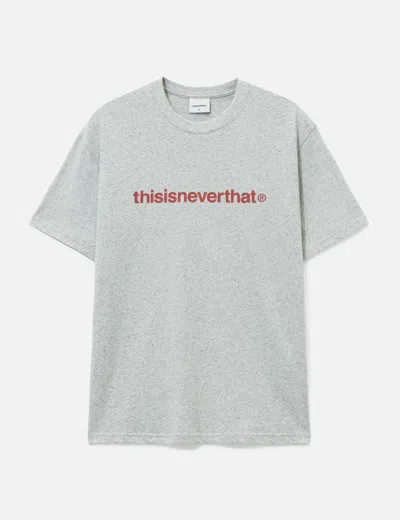 Thisisneverthat T-logo T-shirt In Gray