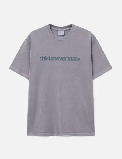 Thisisneverthat T-logo T-shirt In Purple