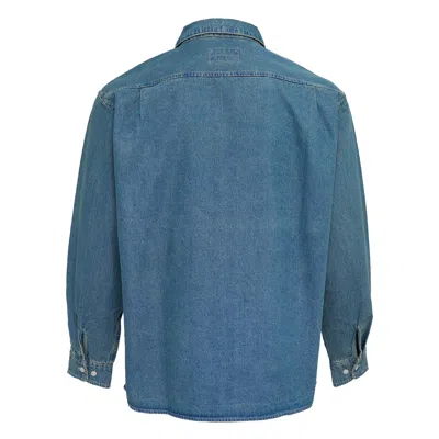 Thisisneverthat Washed Denim Zip Shirt