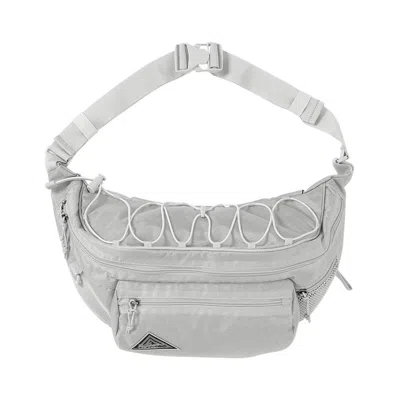 Pre-owned Thisisneverthat Washed Nylon Lumbar Pack 'cream' | Men's Size Onesize