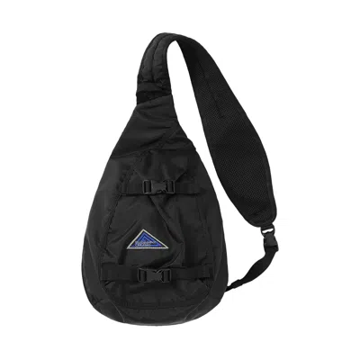 Pre-owned Thisisneverthat Washed Nylon Sling Bag 'black' | Men's Size Onesize