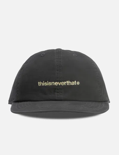 Thisisneverthat Washed T-logo Cap In Black
