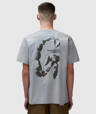 Thisisneverthat X Gramicci Sun Faded T-shirt In Grey