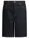 Thisisneverthat Blue Cotton X Grateful Dead Shorts In Black