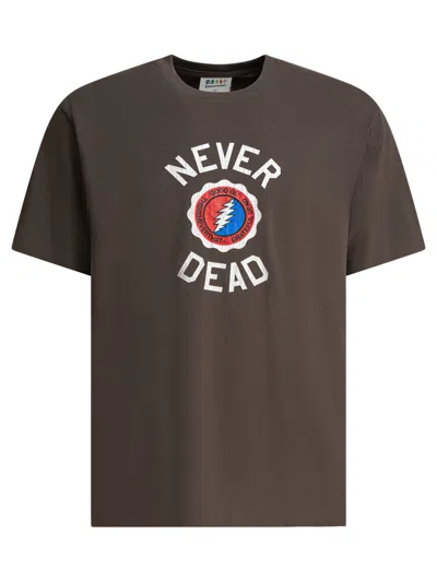 Thisisneverthat X Grateful Dead T-shirts Brown