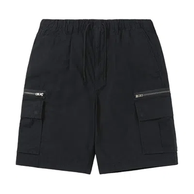 Pre-owned Thisisneverthat Zip Cargo Short 'black'