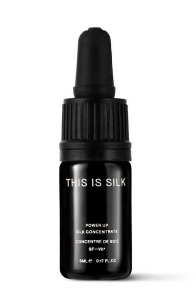 Thisissilk Power Up Silk Concentrate 5ml In Black