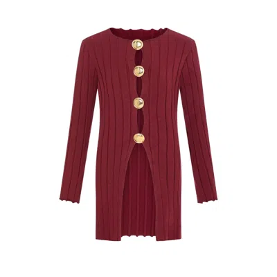 Thisisu Collection Red Charlotte Set - Burgundy