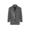 Thisisu Collection Women's Grey Liza Jacket - Gingham In Gray