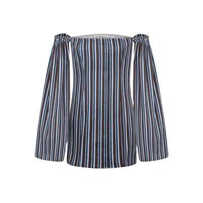 Thisisu Collection Women's Kaia Mini Dress - Striped In Multi