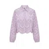 Thisisu Collection Women's Purple Solstice Shirt - Lavender Haze In Purple