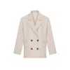 Thisisu Collection Women's Sansa Jacket - Ecru In Neutral