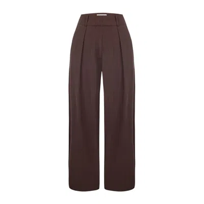 Thisisu Collection Women's Vera Pant – Brown