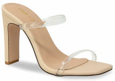 Thistle And Clover Women's Wedding Days Heels Sandal In Natural In White
