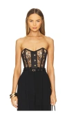Thistle And Spire Cirsi Corset In Black