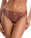 Thistle And Spire Thistle & Spire Kane Lace Thong In Brown