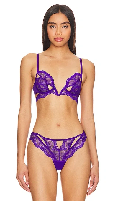 Thistle And Spire Kane V-wire Bra In Ultraviolet