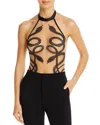 Thistle And Spire Thistle & Spire Medusa Snake Bodysuit In Black Butter