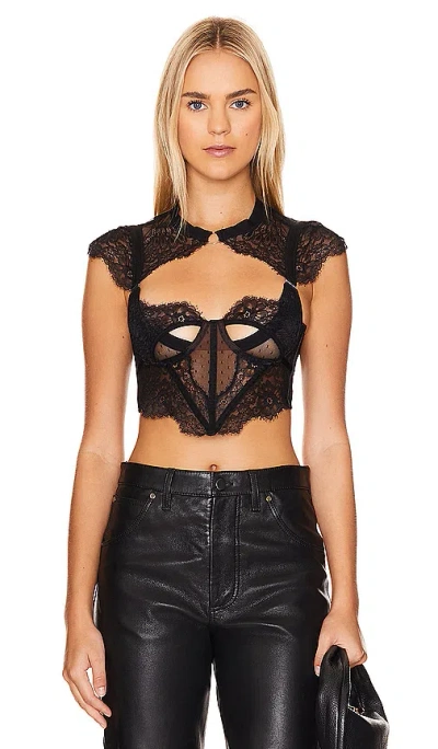 Thistle And Spire Minna Bodice In Black