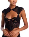 Thistle And Spire Minna Bodice In Black